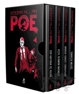 Edgar Allan Poe Seti (4 Kitap Takım) – Edgar Allan Poe – Ren Kitap kitap kapağı