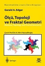 Ölçü, Topoloji ve Fraktal Geometri – Gerald Edgar, Hilmi Hacısalihoğlu – Nobel Yayın kitap kapağı