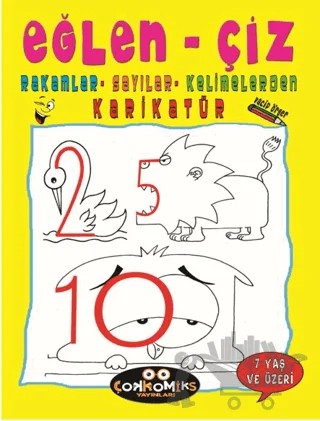 Eğlen - Çiz – Vacip Örger – Çokkomiks Yayınları kitap kapağı