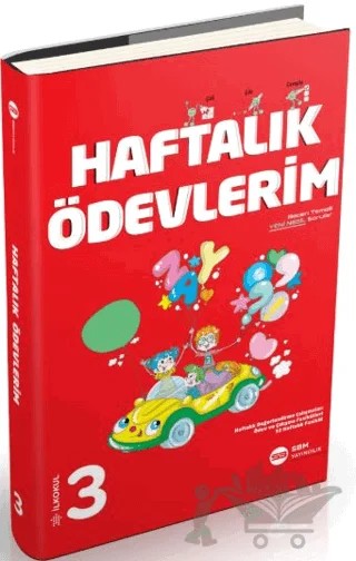 3. Sınıf Haftalık Ödevlerim – Kollektif – SBM Yayıncılık kitap kapağı