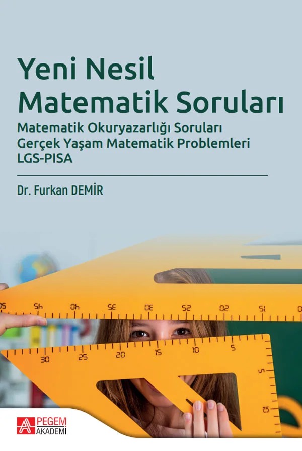 Yeni Nesil Matematik Soruları – Pegem Akademi Yayıncılık kitap kapağı