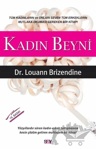 Kadın Beyni – Louann Brizendine – Say Yayınları kitap kapağı
