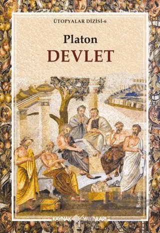 Devlet – Platon – Kaynak Yayınları kitap kapağı