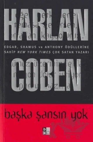 Başka Şansın Yok – Harlan Coben – Babıali Kültür Yayıncılığı kitap kapağı