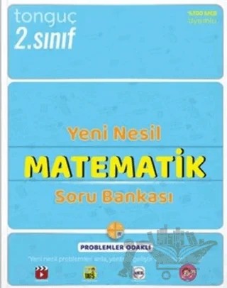 2. Sınıf Dört Dörtlük Yeni Nesil Matematik Problemleri – Kolektif – Tonguç Akademi kitap kapağı