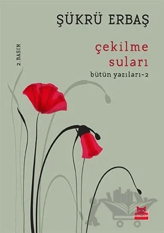Çekilme Suları – Şükrü Erbaş – Kırmızı Kedi Yayınevi kitap kapağı