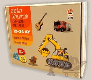 Bebeğim Öğreniyor Tak-Çıkar Kartlarım – Kolektif – Sincap Kitap kitap kapağı
