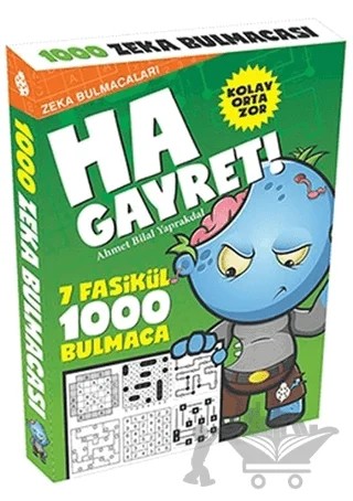 Ha Gayret! - Zeka Bulmacaları – Ahmet Bilal Yaprakdal – Uğurböceği Yayınları kitap kapağı