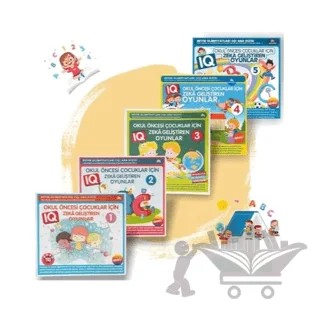 4-7 Yaş Çocuklar İçin IQ Zeka Geliştiren Oyunlar - 5 Kitap Takım – Kolektif – Ekinoks Yayın Grubu kitap kapağı