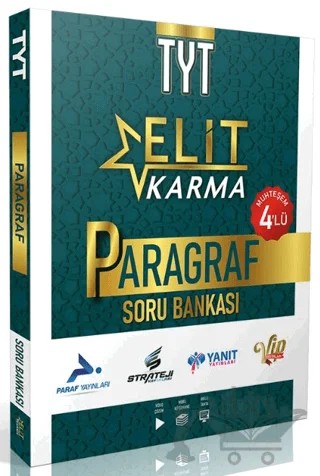 Elit Karma TYT Paragraf Soru Bankası – Kolektif – Paraf Yayınları kitap kapağı
