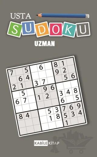 Usta Sudoku - Uzman – Kolektif – Kabile Kitap kitap kapağı