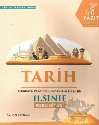 Yazıt 11. Sınıf Tarih Soru Kitabı – Ayhan Bayram – Yazıt Yayıncılık kitap kapağı