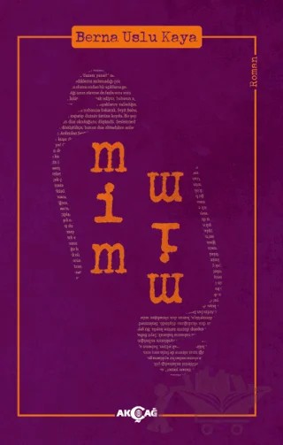 Mim – Berna Uysal Kaya – Akçağ Yayınları kitap kapağı