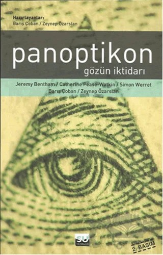 Panoptikon Gözün İktidarı – Jeremy Bentham – Su Yayınevi kitap kapağı