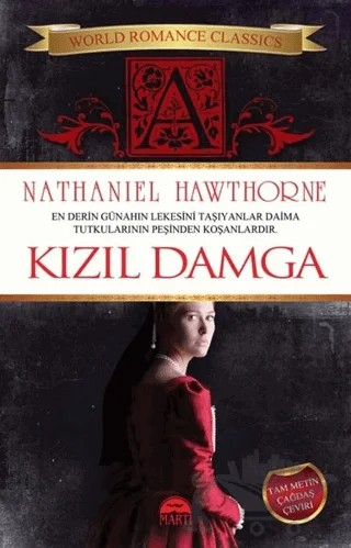 Kızıl Damga – Nathaniel Hawthorne – Martı Yayınları kitap kapağı