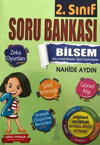 2. Sınıf Bilsem Soru Bankası – Nahide Aydın – Gönül Yayıncılık kitap kapağı