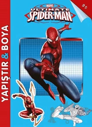 Marvel Ultimate Spider-Man: Yapıştır - Boya – Kolektif – Beta Kids kitap kapağı