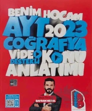 AYT Coğrafya Video Destekli Konu Anlatımı – Bayram Meral – Benim Hocam Yayınları kitap kapağı