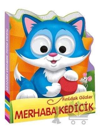 Fırıldak Gözler - Merhaba Kedicik – Kolektif – Beta Kids kitap kapağı