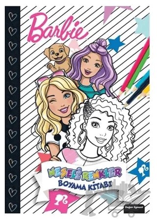 Barbie Neşeli Renkler Boyama Kitabı – Kolektif – Doğan Egmont Yayıncılık kitap kapağı