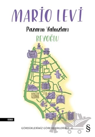 Pazarın Yalnızları Beyoğlu – Mario Levi – Everest Yayınları kitap kapağı