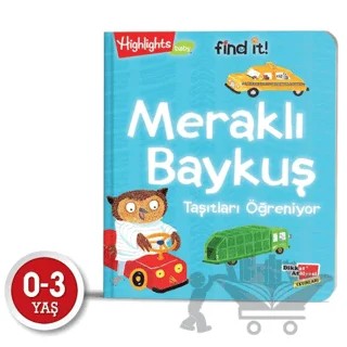 Meraklı Baykuş Taşıtları Öğreniyor – Kolektif – Dikkat Atölyesi Yayınları kitap kapağı