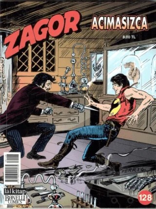 Zagor Sayı: 128 Acımasızca – Lal Kitap kitap kapağı