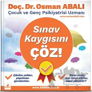 Sınav Kaygısını Çöz! – Osman Abalı – Adeda Yayınları kitap kapağı