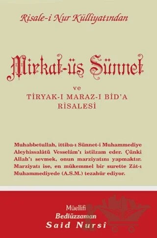 Mirkat-üs Sünnet Normal Boy – Bediüzzaman Said Nursi – Envar Neşriyat kitap kapağı