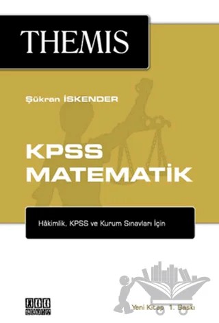 THEMİS - KPSS Matematik – Şükran İskender – On İki Levha Yayınları kitap kapağı