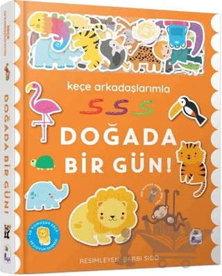 Keçe Arkadaşlarımla Doğada Bir Gün – Kolektif – İndigo Çocuk kitap kapağı