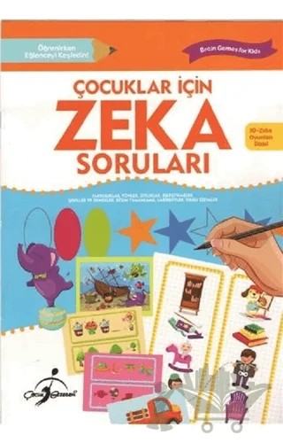 Çocuklar İçin Zeka Soruları - Süper Zeka Soruları 4 – Yavuz Selim Erdoğan – Çocuk Gezegeni kitap kapağı