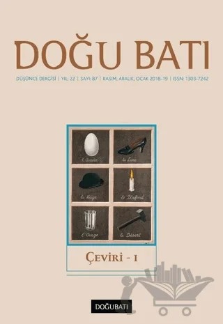 Doğu Batı Düşünce Dergisi Yıl: 22 Sayı: 87 - Çeviri - 1 – Doğu Batı Dergileri kitap kapağı