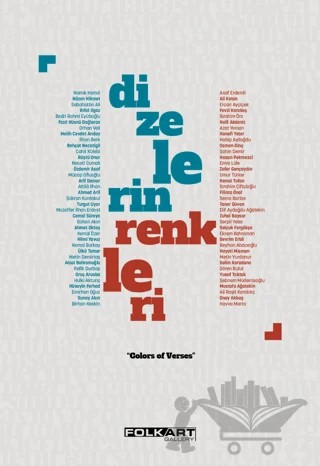 Dizelerin Renkleri – Evrim Altuğ, Fahri Özdemir, Refik Durbaş – Folkart Gallery Yayınları kitap kapağı
