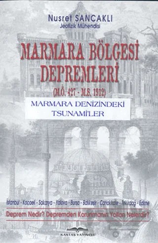 Marmara Bölgesi Depremleri – Nusret Sancaklı – Kastaş Yayınları kitap kapağı