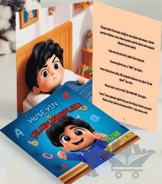Hüseyin ve Çılgın Harfler – Taner Şen – Türkiye Kültür Yayınları kitap kapağı