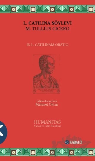 L. Catilina Söylevi – Marcus Tullius Cicero – Kabalcı Yayınevi - Doruk Yayınları kitap kapağı