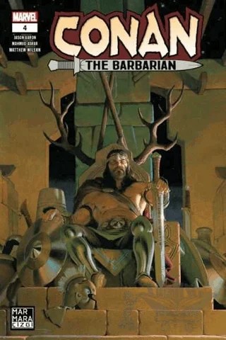 Conan The Barbarian 4 – Jason Aaron – Marmara Çizgi kitap kapağı