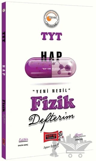 Hap TYT Fizik Defterim – Kolektif – Yargı Yayınevi kitap kapağı