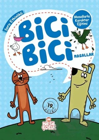 Bici Bici Masallar – Yavuz Bahadıroğlu – Nesil Çocuk Yayınları kitap kapağı