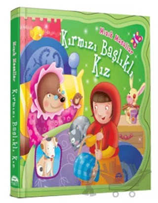 Minik Masallar - Kırmızı Başlıklı Kız – Kolektif – Martı Yayınları kitap kapağı