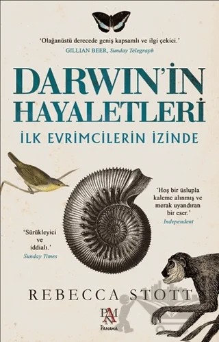 Darwin'in Hayaletleri – Rebecca Stott – Panama Yayıncılık kitap kapağı