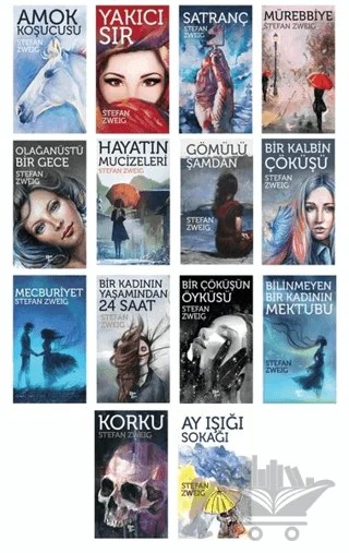 Stefan Zweig Seti (14 Kitap Takım) – Stefan Zweıg – Halk Kitabevi kitap kapağı