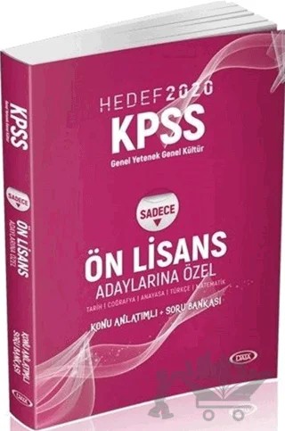 2020 KPSS Genel Kültür Genel Yetenek Ön Lisans (Adaylarına Özel) Konu Anlatımlı Soru Bankası – Kolektif – Data Yayınları kitap kapağı