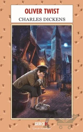Oliver Twist – Charles Dickens – Gerçek Kitap kitap kapağı
