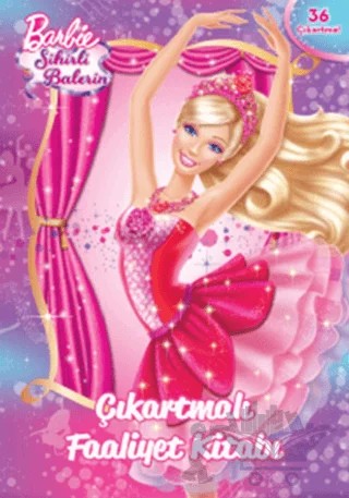 Çıkartmalı Faaliyet Kitabı - Barbie Sihirli Balerin – Kolektif – Doğan Egmont Yayıncılık kitap kapağı