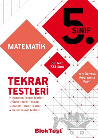 5. Sınıf Matematik Tekrar Testleri – Kolektif – Tudem Yayınları - Bayilik kitap kapağı