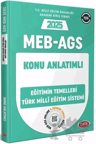 MEB AGS Eğitimin Temelleri Türk Milli Eğitim Konu Anlatımlı – Kolektif – Data Yayınları kitap kapağı