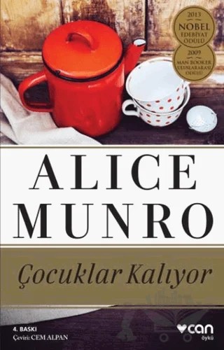 Çocuklar Kalıyor – Alice Munro – Can Yayınları kitap kapağı