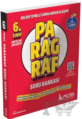 6. Sınıf Paragraf Soru Bankası – Kolektif – Muba Yayınları kitap kapağı